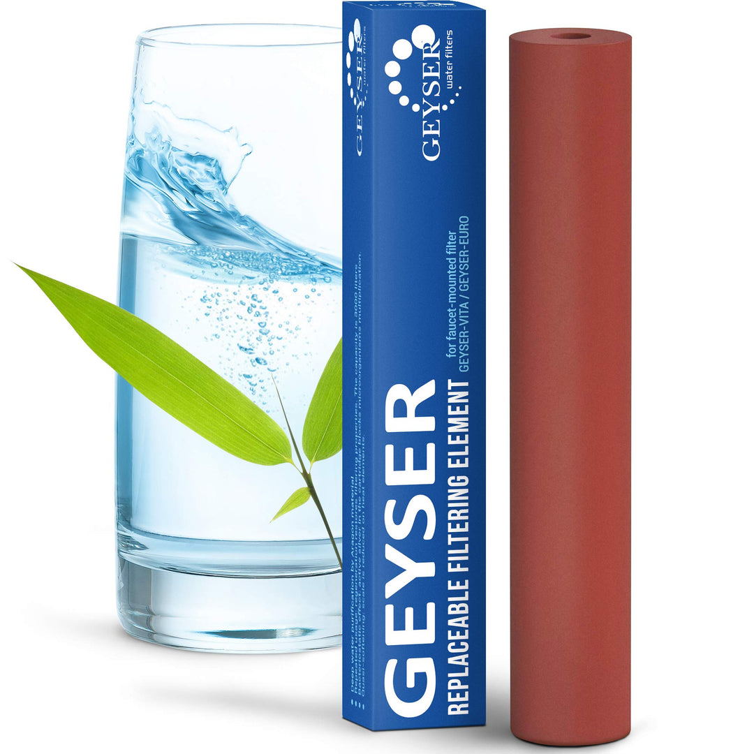 Aragon Filterkartusche für Geyser Euro Wasserhahnfilter Ersatzfilter Geyser Euro