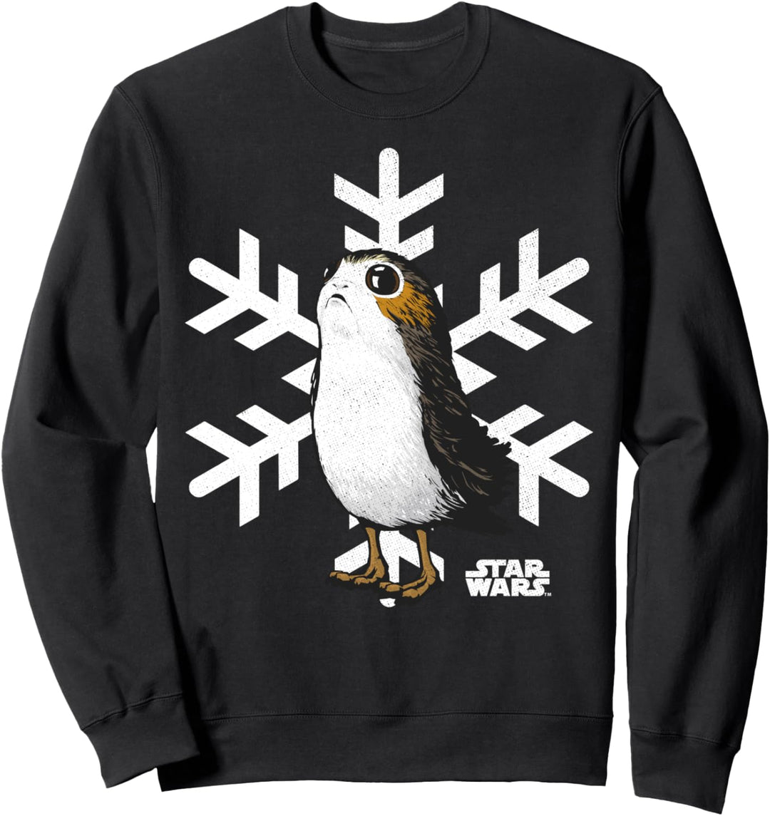 Star Wars Porg Snowflake Christmas Holiday Sweatshirt