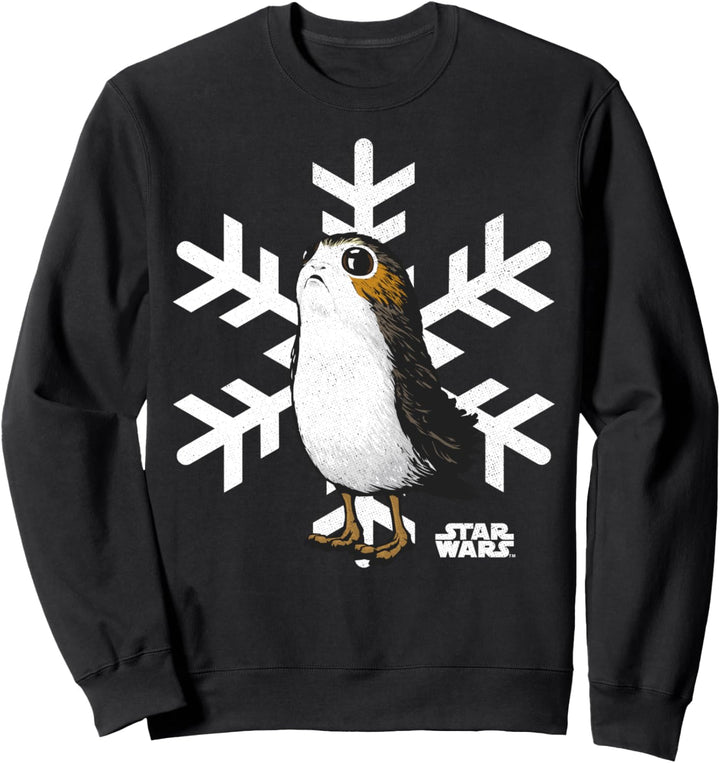 Star Wars Porg Snowflake Christmas Holiday Sweatshirt