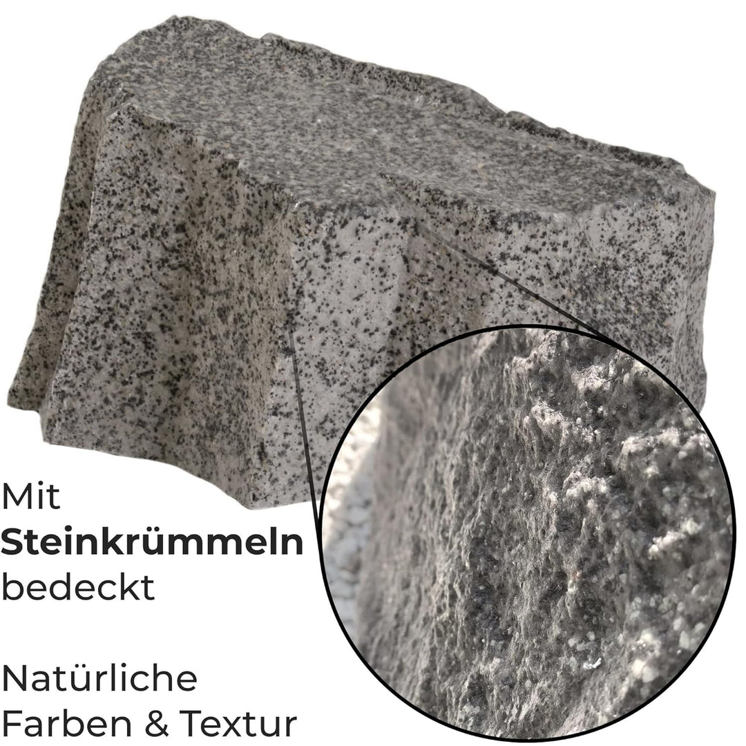 Kunstfelsen Für Garten Abdeckung Für Poolpumpe Sandfilteranlage Gullideckel Dekosteine Felsen Für Sc
