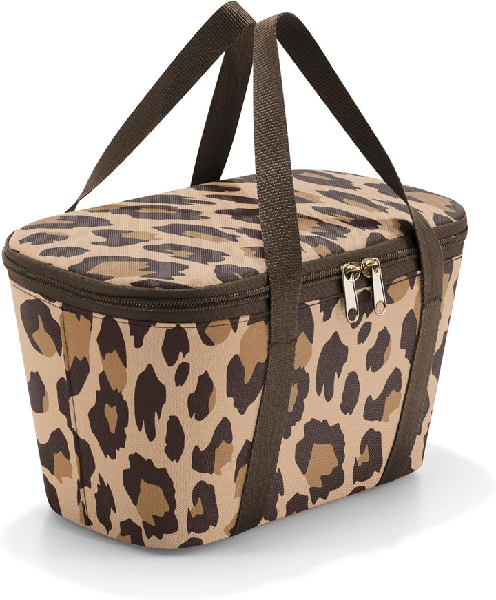 reisenthel coolerbag XS Leo Macchiato - Kleine Kühltasche aus hochwertigem Polyestergewebe – Ideal f