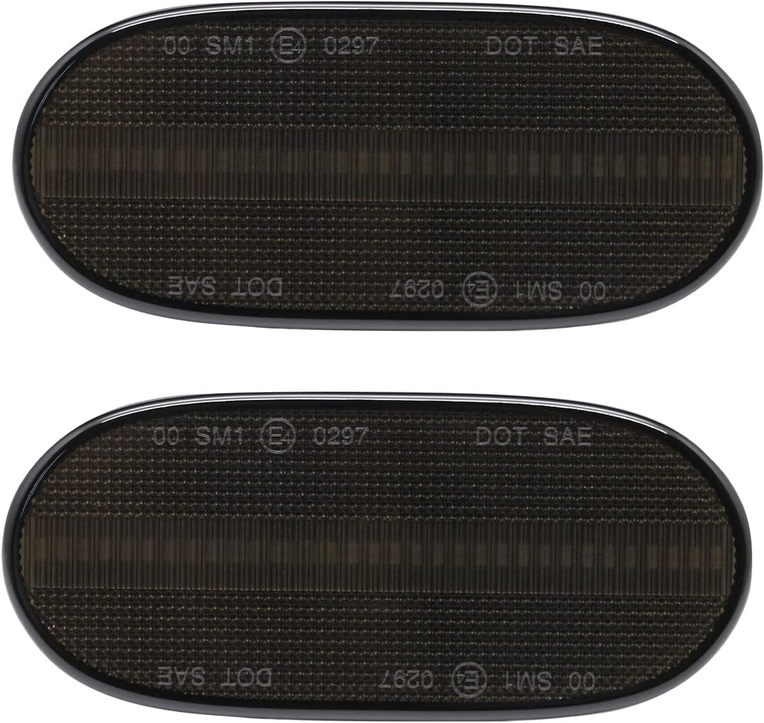 goingfast Passend für Mercedes Spinter W906 6x LED Seitenmarkierungsleuchten Schwarz 06-13 Positions