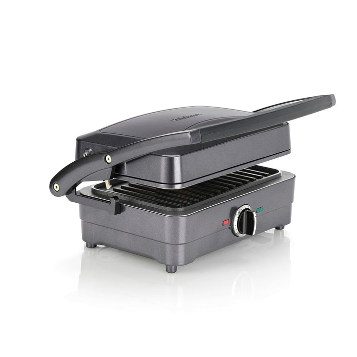 Cuisinart GRSM4U 2-in-1 Grill- und Sandwich-Maker, antihaftbeschichtet, abnehmbare Platten, Mitterna