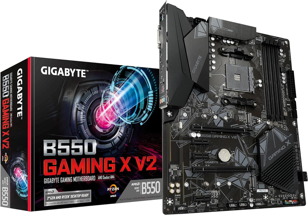 Gigabyte B550 GAMING X V2 ATX Motherboard for AMD AM4 CPUs
