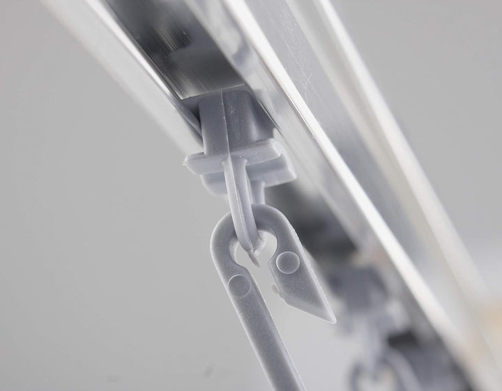 RIDDER 52000 Duschvorhangschiene, Duschvorhangstange, ca. 90 x 90 cm, Aluminium, poliert 90x90 cm Ch