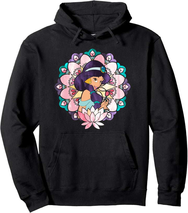 Disney Aladdin Jasmine Stained Glass Pullover Hoodie