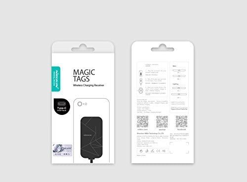 Nillkin Qi Empfänger USB C, Typ C Wireless Ladegerät Empfänger, Wireless Charging Receiver, Qi Wirel