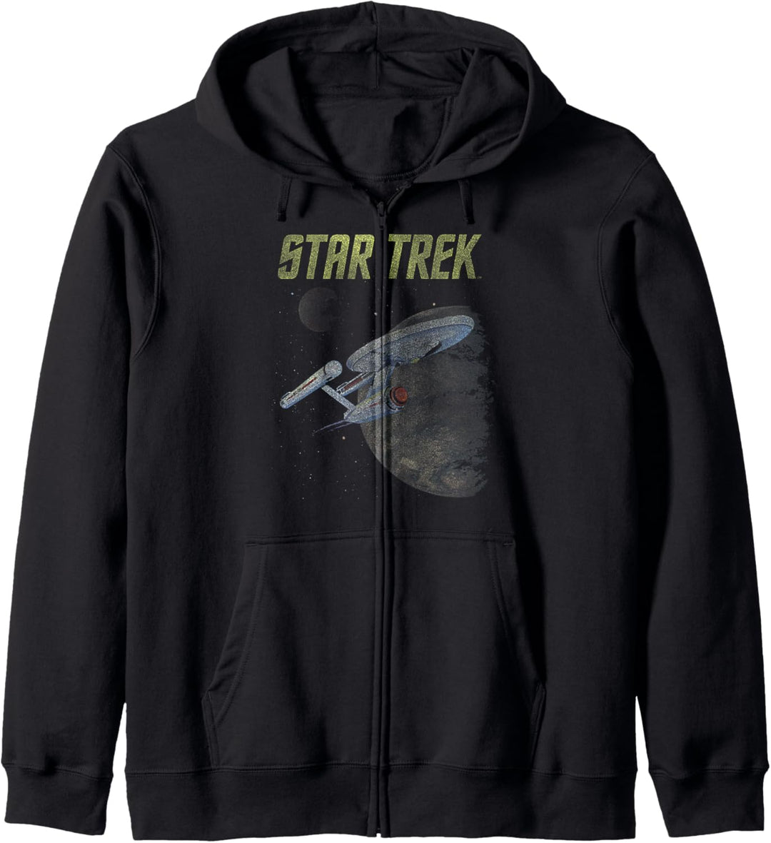 Star Trek: The Original Series Vintage Enterprise Poster Kapuzenjacke
