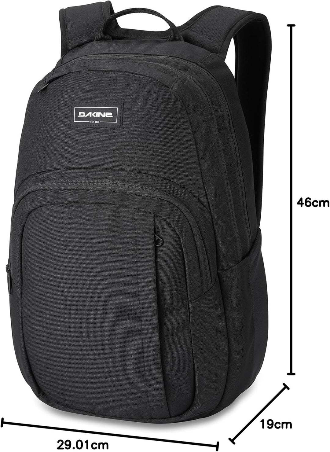 Dakine Rucksack Campus 25L - Für Damen und Herren - Für Schule, Laptop & Reisen - Mit Laptopfach - W
