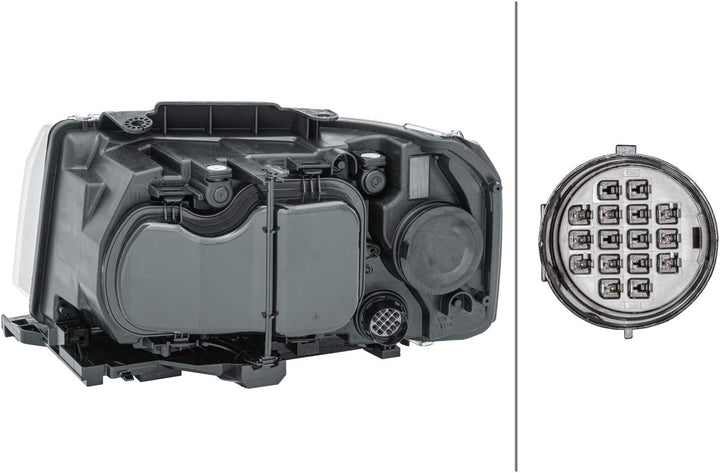HELLA 1EF 354 025-101 Halogen Scheinwerfer - für u.a. Land Rover Freelander 2 (L359) - ECE - für Rec