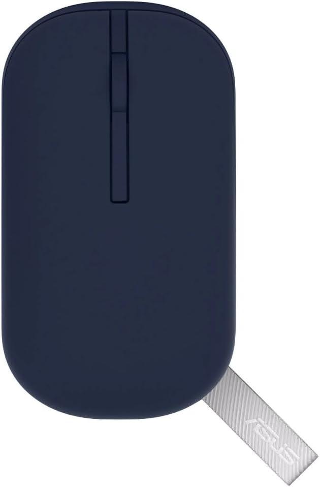 ASUS Marshmallow MD100 Maus (Blau), Blau