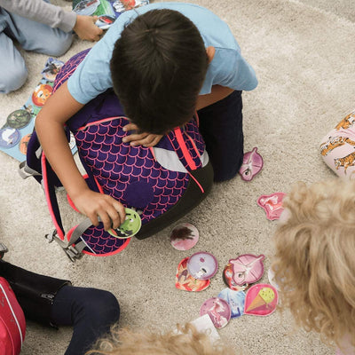 ergobag Klettie Set Motivwelt Themenwelt Klettflächen Sammelspass Individualisierung Weltall - Bunt