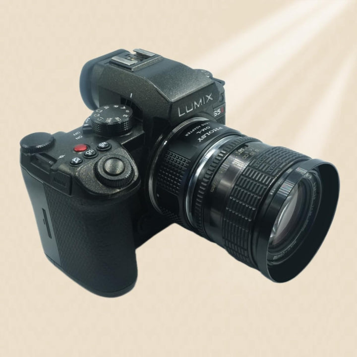 PHOLSY Objektivadapter OM auf L Mount Adapter Konverter Kompatibel mit Olympus Zuiko OM Objektiv und