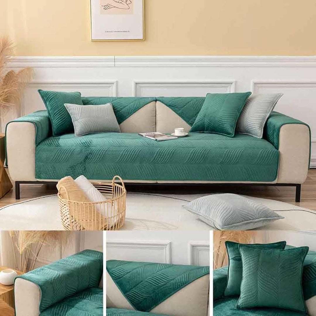 MTHGH Sofabezug Ecksofa l Form Wasserdicht，sofaschoner rutschfest Hund Katze Couch Überzug Ecksofa u
