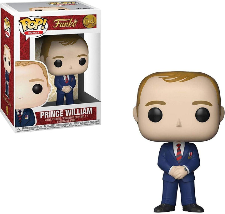 Funko POP! Royal Family - Prince William, Duke Of Cambridge - Vinyl-Sammelfigur - Geschenkidee - Off