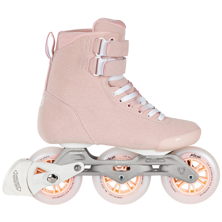 Powerslide Inline Skate Pheme Pink 100, für Fitness, für Damen 42, 42