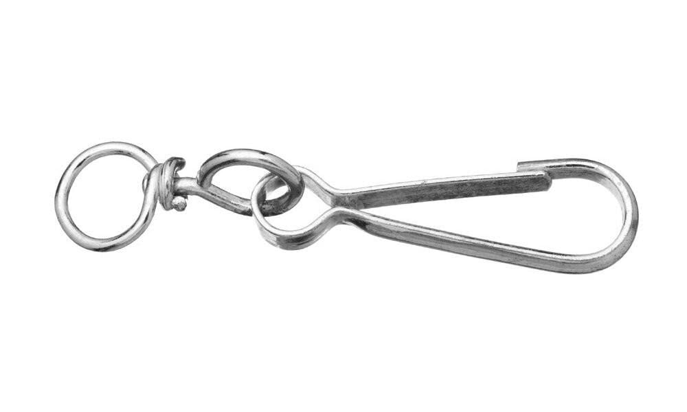 50 Stück Simplexhaken mit Wirbel 130mm, 130mm