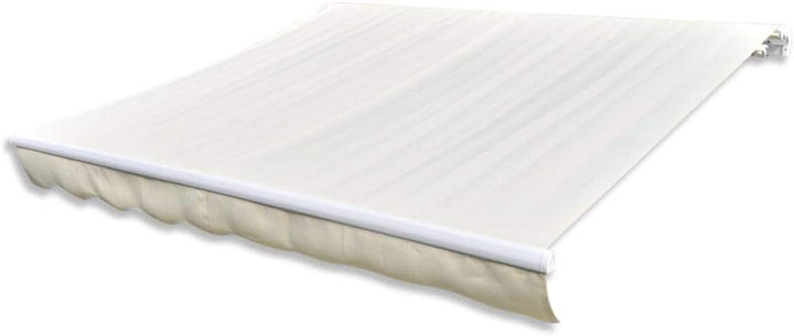 Tidyard Markisenbespannung Sonnenschutz Markisenstoff Markisentuch Markise Canvas Sonnenblumen Creme