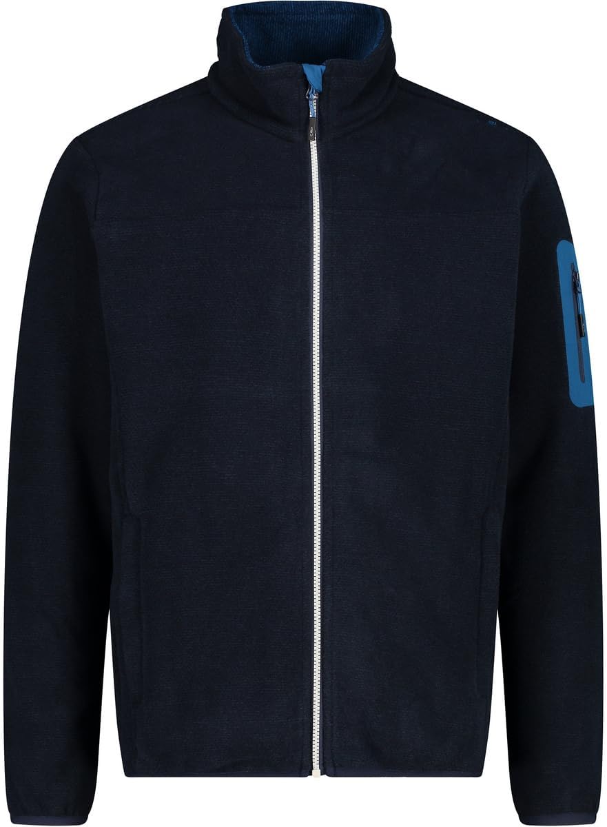 CMP - F.lli Campagnolo Herren Jacke Fleecejacke 3XL B.blau-benzin, 3XL B.blau-benzin