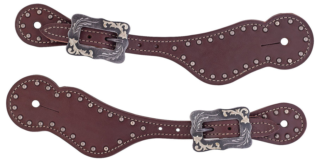Weaver Leather Allzweck-Sporenriemen Damen, geformt Cayon Rose Geölt, Damen, geformt Cayon Rose Geöl