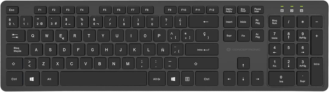 Conceptronic ORAZIO01ES Wireless Keyboard &amp; Mouse Kit, Spanish Layout