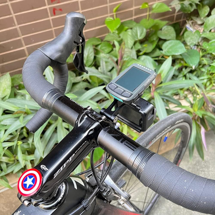 Cestbon Fronthalterung, kompatibel mit Garmin Edge Wahoo Elemnt Bryton Stages Hammerhead, verstellba