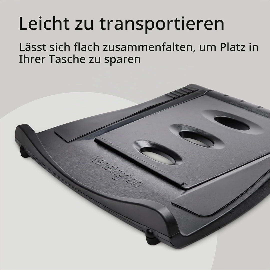 Kensington Easy Riser tragbarer ergonomischer Laptopständer, Für 12 Zoll - 17 Zoll Windows &amp; Mac Ger