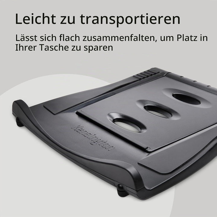 Kensington Easy Riser tragbarer ergonomischer Laptopständer, Für 12 Zoll - 17 Zoll Windows &amp; Mac Ger