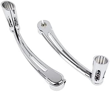 HDBUBALUS Chrom-Schalthebel mit Schalthebel für Harley Touring Softail 1986-2021