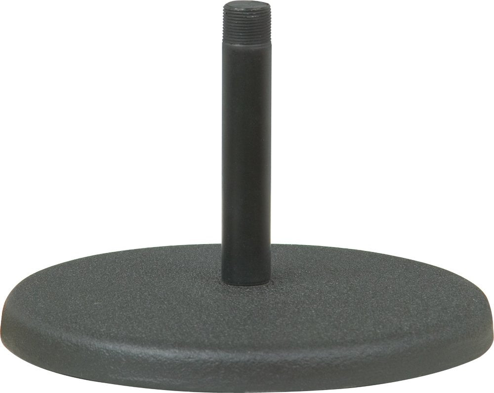 OnStage DS7100B Desktop-Mikrofonständer, Schwarz, Schwarz