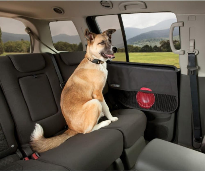 Kurgo Autotürschoner für Hunde, Schützt Autotüren vor Hundekrallen und Schmutz, Mit Taschen, Einstel