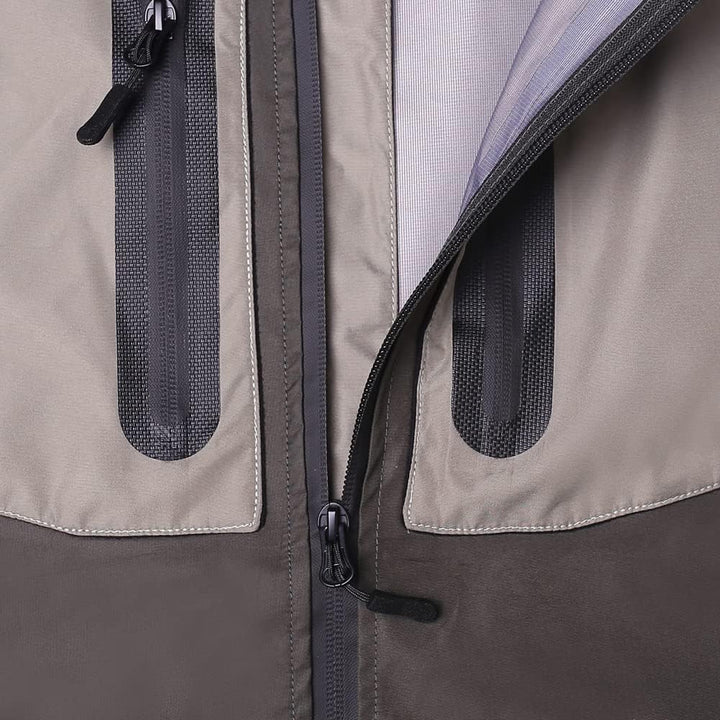 Kylebooker Fliegenfischen Waten Jacke Outdoor-Aktivitäten wasserdicht Wader Jacken für Männer und Fr