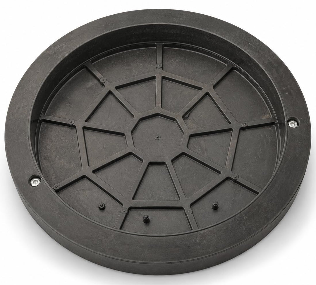 BABYLONPLAST Schachtabdeckung, Schachtdeckel DN615/730, 50 kN - Hochbelastbarer Kunststoff Kanaldeck