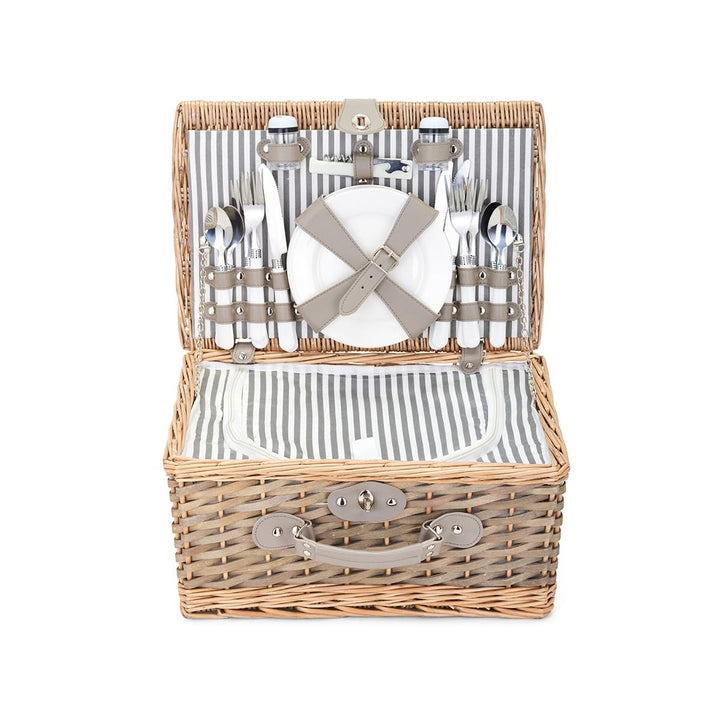 Picknickkorb, 18 l, Holz – SEP144