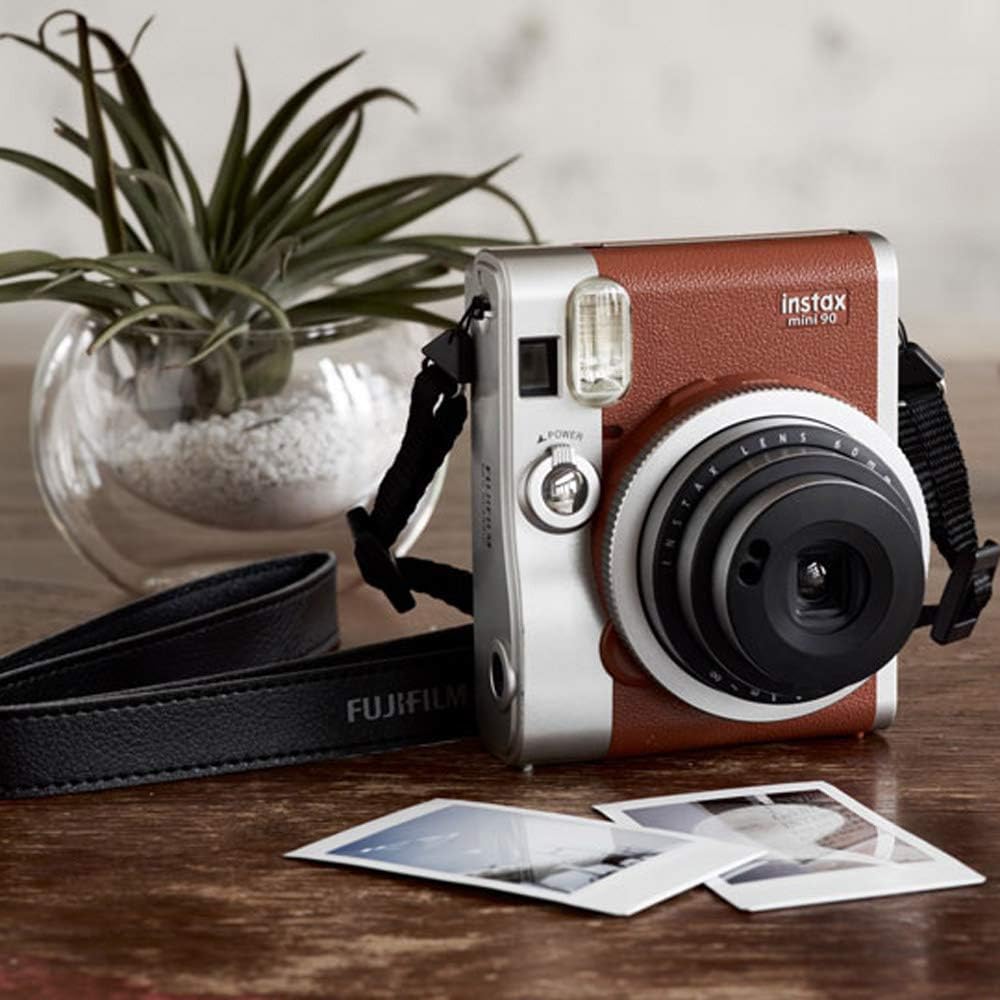 INSTAX Mini 90 Neo Classic Kamera, Braun Braun Kamera, Braun Kamera
