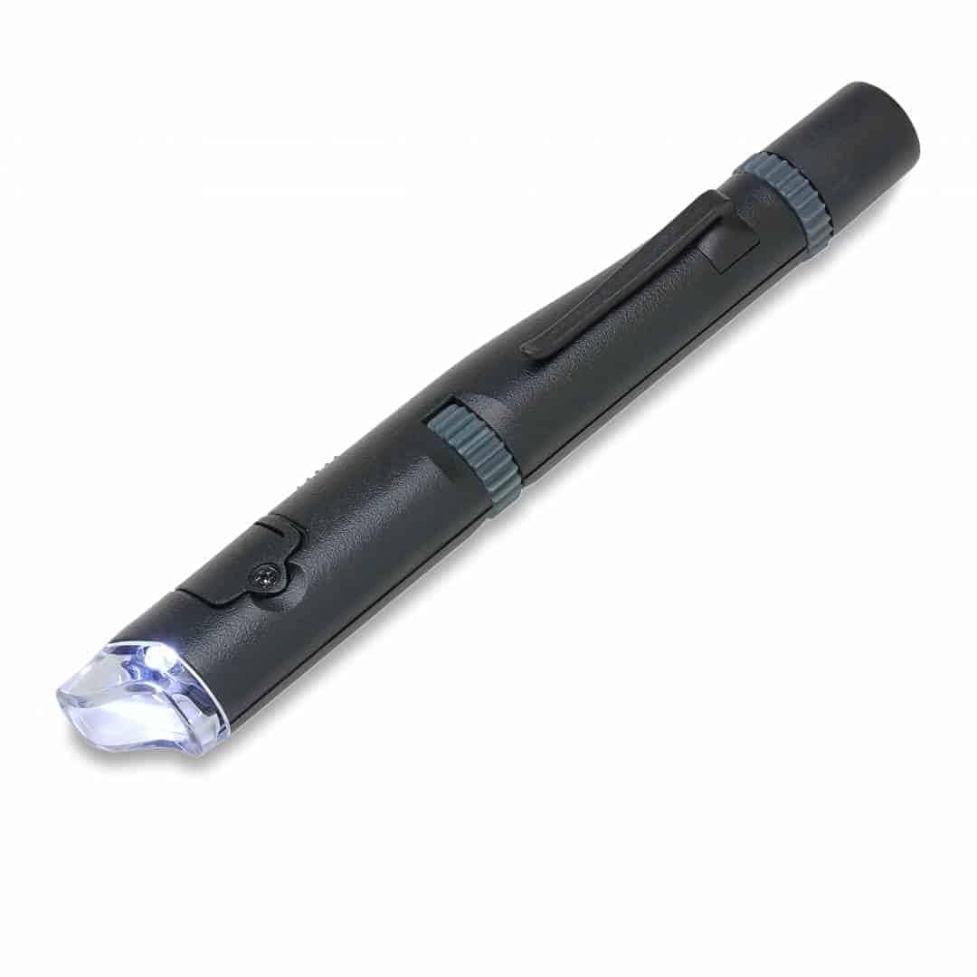 Carson MicroPen 24x-53x Mikroskop- und Lupenstift mit LED (MP-300)