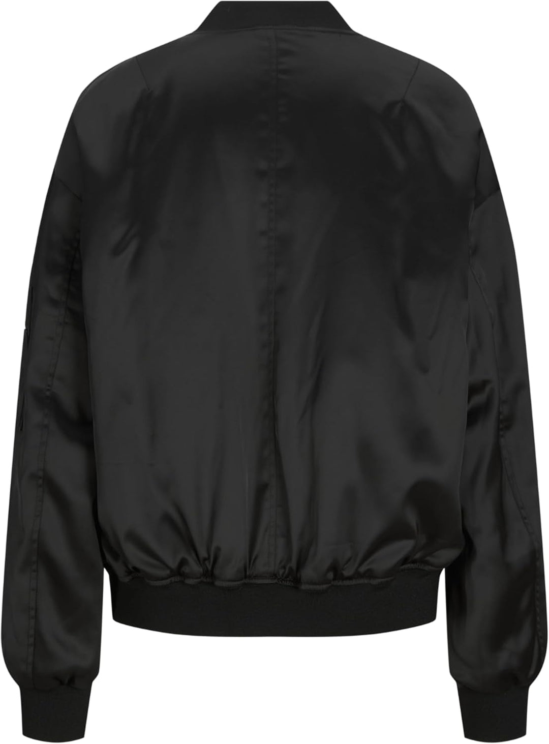JACK & JONES Damen Jjxx Jxmadison Satin Jacket Bomberjacke, Schwarz, XS EU