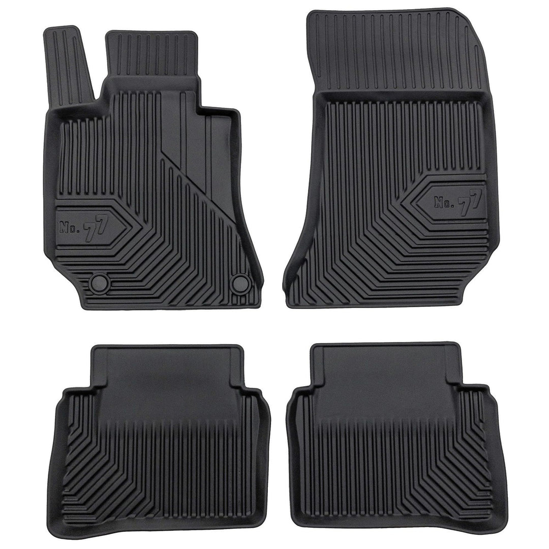 MOTOS Gummimatten Auto Fussmatte passend für Mercedes-Benz E-Klasse W212 2009-2016 Limousine Verbess
