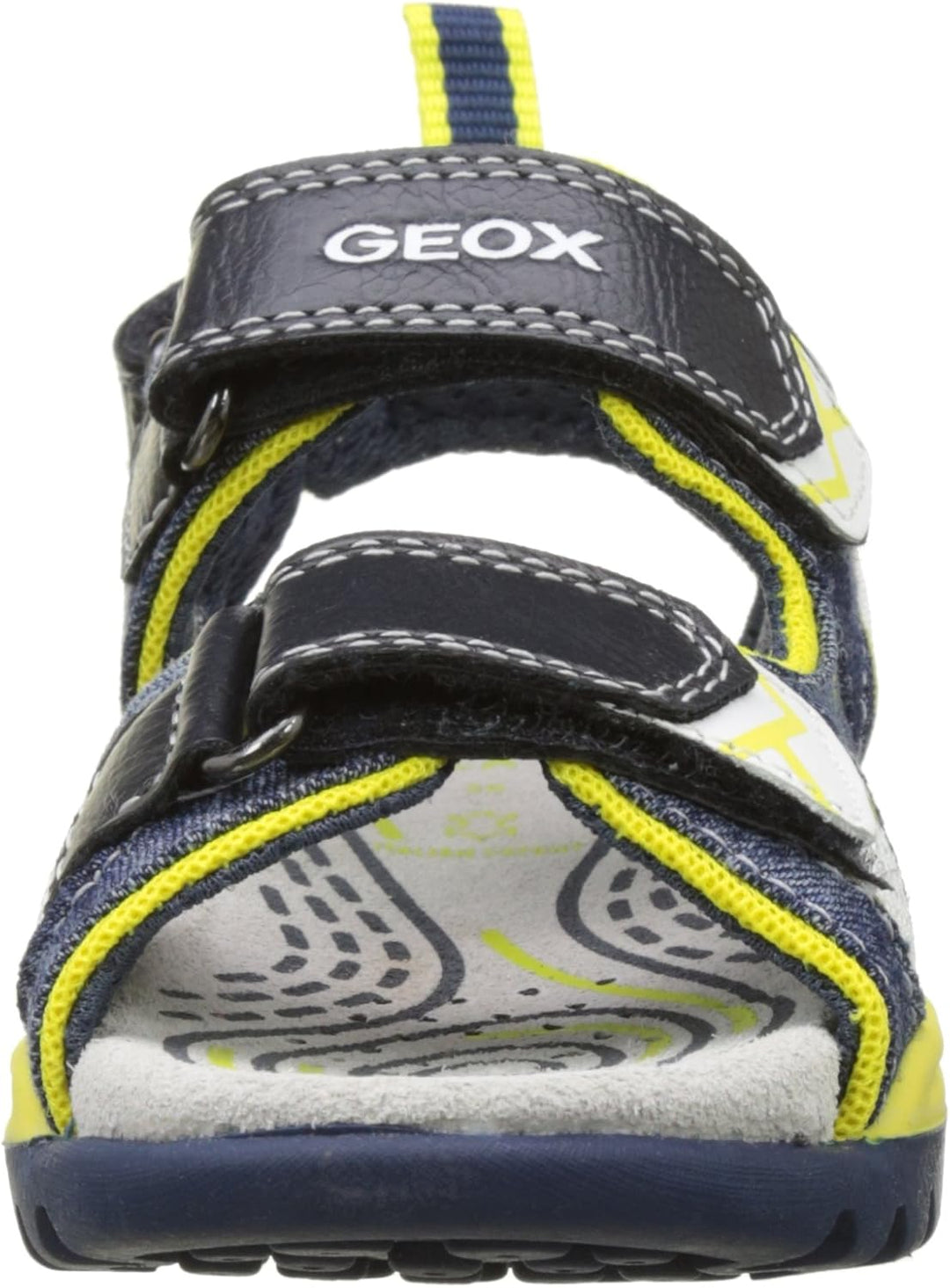 Geox Jungen J Borealis Boy D Sandalen 33 EU Blau Navy Limec0749, 33 EU Blau Navy Limec0749