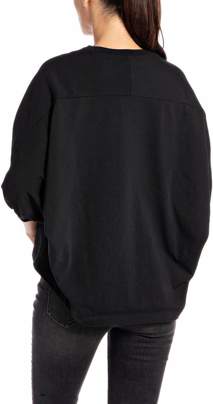 Replay Damen T-Shirt S 098 Black, S 098 Black