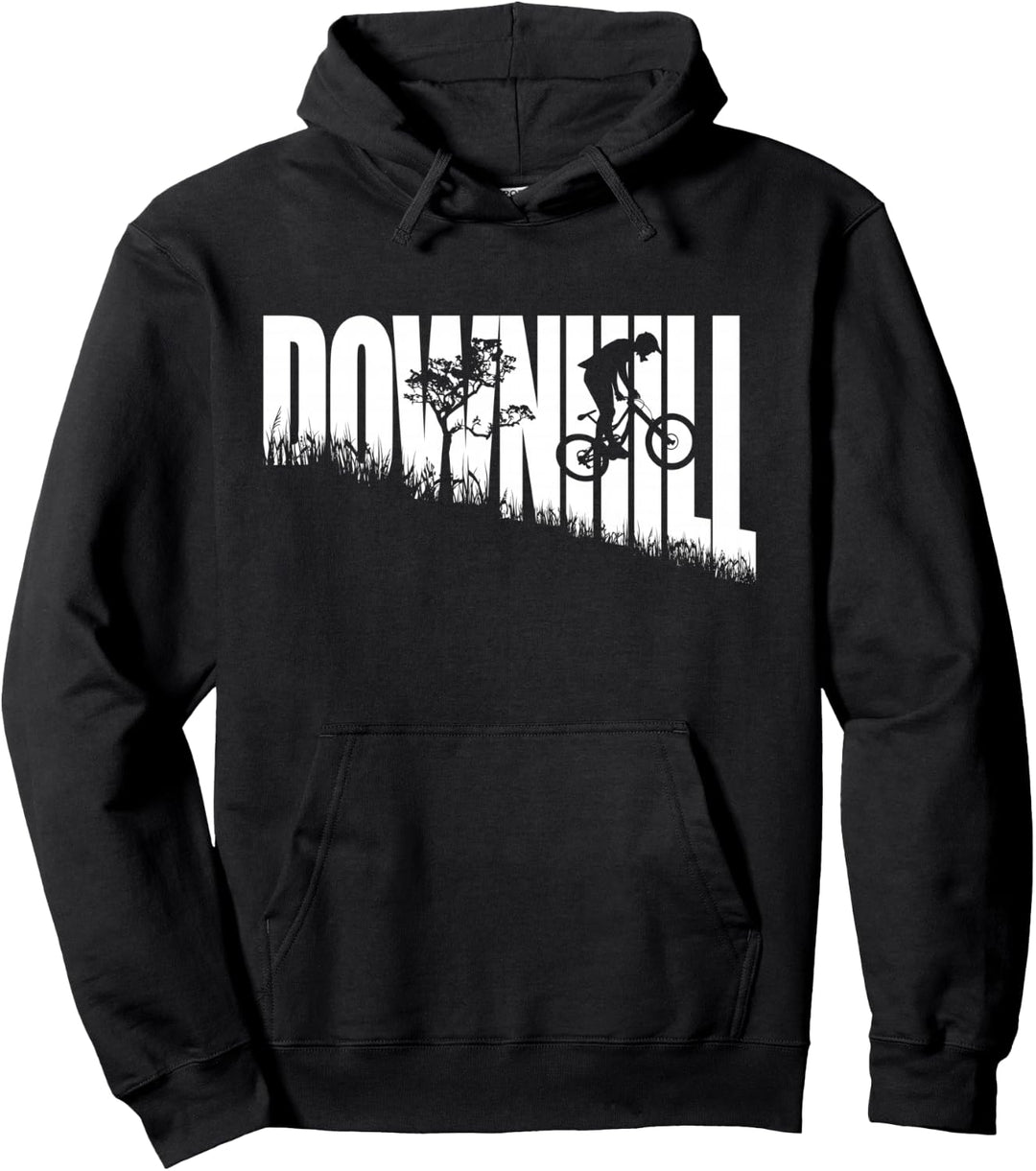 Downhill Mountainbike – Retro MTB Radfahren Reiten Pullover Hoodie