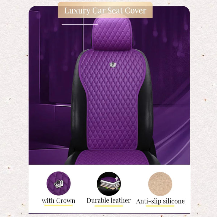 Red Rain Roter Regenbezug für Autositz, komplettes Set, Ledersitzkissen mit elegantem sportlichem Un