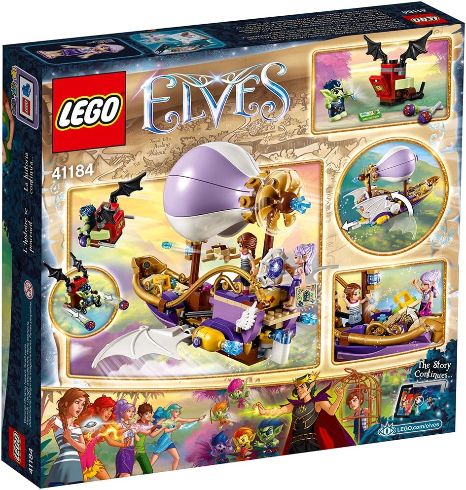 LEGO Elves Aira's Airship & the Amulet Chase 41184 New Toy for March 2017