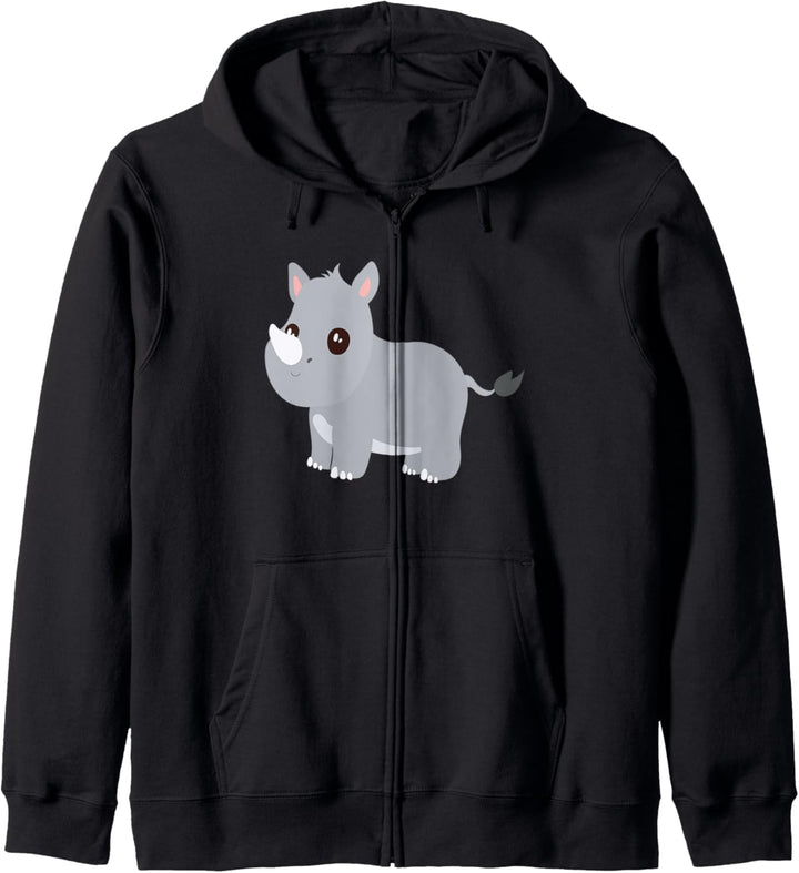 Nashorn Kapuzenjacke