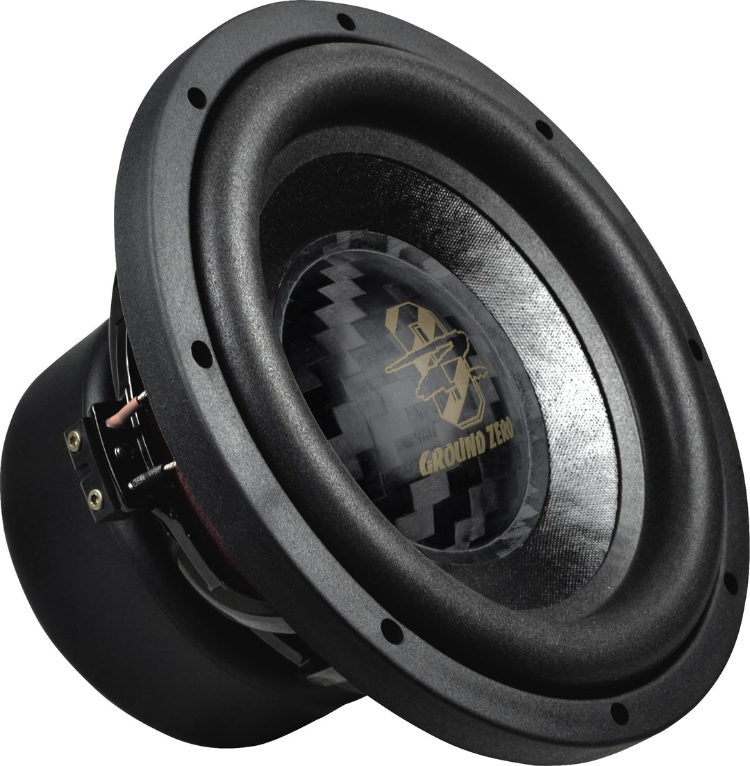 Ground Zero GZW 10-30A – 30th Anniversary 10 Zoll SQ Subwoofer, 450W RMS, 2x2 Ohm, Carbon Membran, K