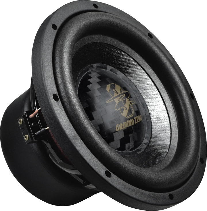 Ground Zero GZW 10-30A – 30th Anniversary 10 Zoll SQ Subwoofer, 450W RMS, 2x2 Ohm, Carbon Membran, K