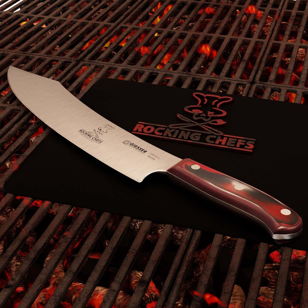 Giesser seit 1776 - Made in Germany - Kochmesser 30 cm Rocking Chefs, PremiumCut Barbecue No 1, Küch