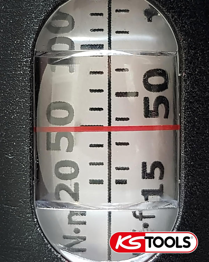 KS Tools 516.1905 1/2"ERGOTORQUEprecision Drehmomentschlüssel-Satz, 40-200Nm, 5-tlg Single, Single