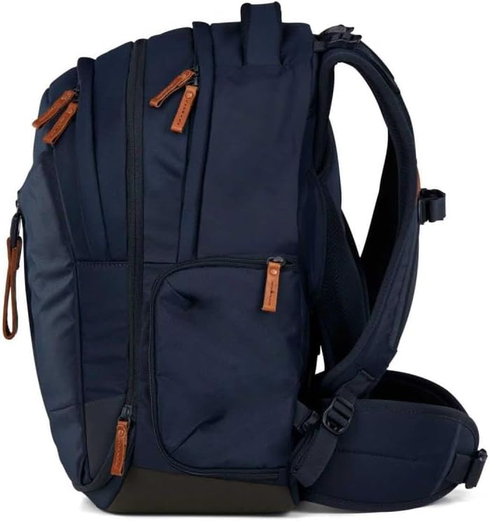 Satch Match Pencil Slider Light Edition Schulrucksack Set 3tlg. inkl. Sportbeutel Nordic Blue Skandi