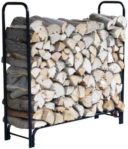 Grindi - Kaminholzregal Kaminholzständer Brennholzregal Holzaufbewahrung - Silvam I, 120x35,6x120 -